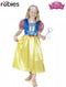 SNOW WHITE GLITTER CLASSIC COSTUME, CHILD